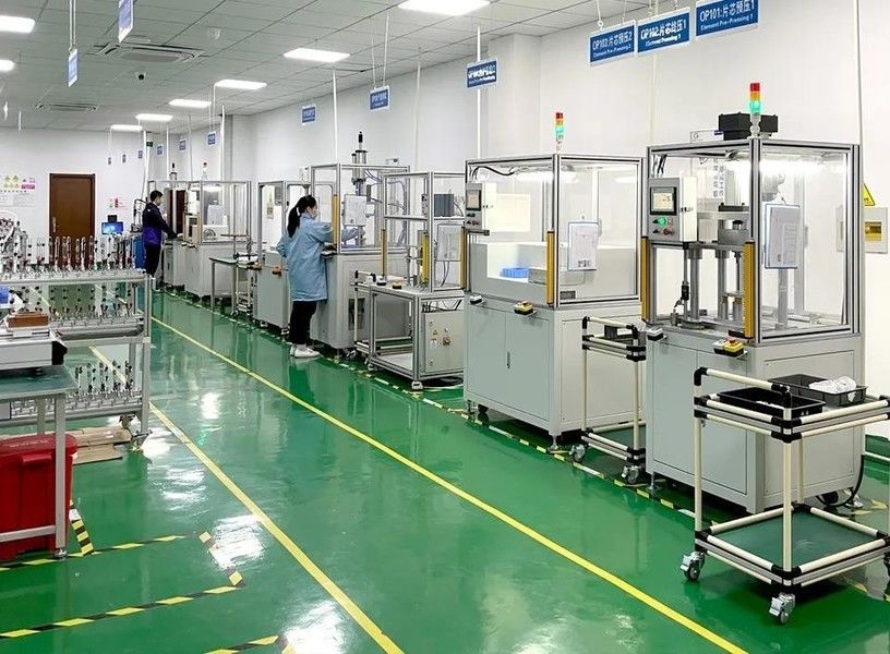 Shanghai Oetex Auto Parts Co.,Ltd γραμμή παραγωγής κατασκευαστών